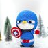 Penguin Soldier PDF pattern - Amigurumi penguin Soldier, crochet patten