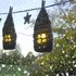 Crochet Pattern GARLAND NORDIC- Illuminated Houses and Stars, fairy light