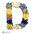 Floral Letter D crochet pattern applique