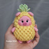 Amigurumi Pineapple Piglet Plush Toy