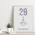 Poster GELDGESCHENK Geburtstag 30 Mittelfinger DOWNLOAD