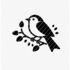 Minimalist Bird on Branch Cutting File – SVG DXF PNG PDF for Plotters