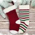 Christmas Stockings Crochet Pattern: Candy Cane Stripes and Santa’s Classic