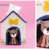 Dog House Tissue Box Cover Crochet Pattern Home Deco Puppy Kennel