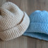 Knitting a baby hat