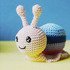 Crochet pattern snail Smarty