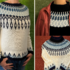 „Nordic Sweater“ – oder Schalkragen - eine Häkelanleitung