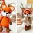 Fox Amigurumi Crochet Pattern PDF – Cute Cotton Yarn Fox Tutorial