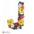 Floral Letter J crochet pattern applique