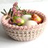 Sweet Easter Nest / Utensilo / Basket in 2 Sizes