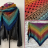 Crochet Pattern Triangular Scarf "Kalomira"