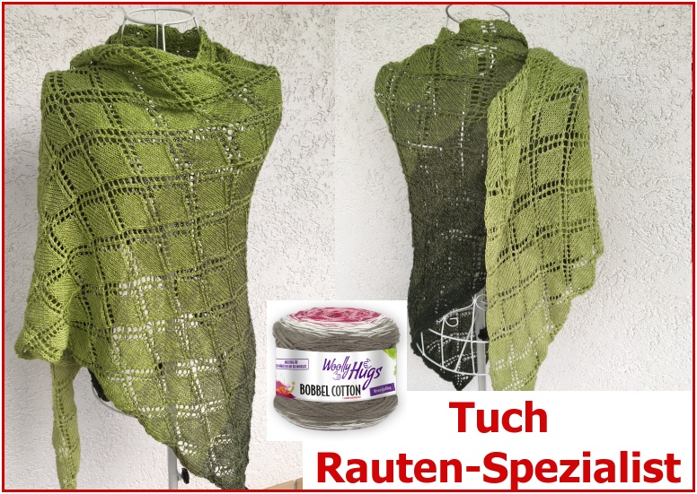 Tuch Stricken Bobbel Verstricken Diy