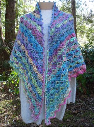 Crochet Pattern - Into The Mystic Shawl