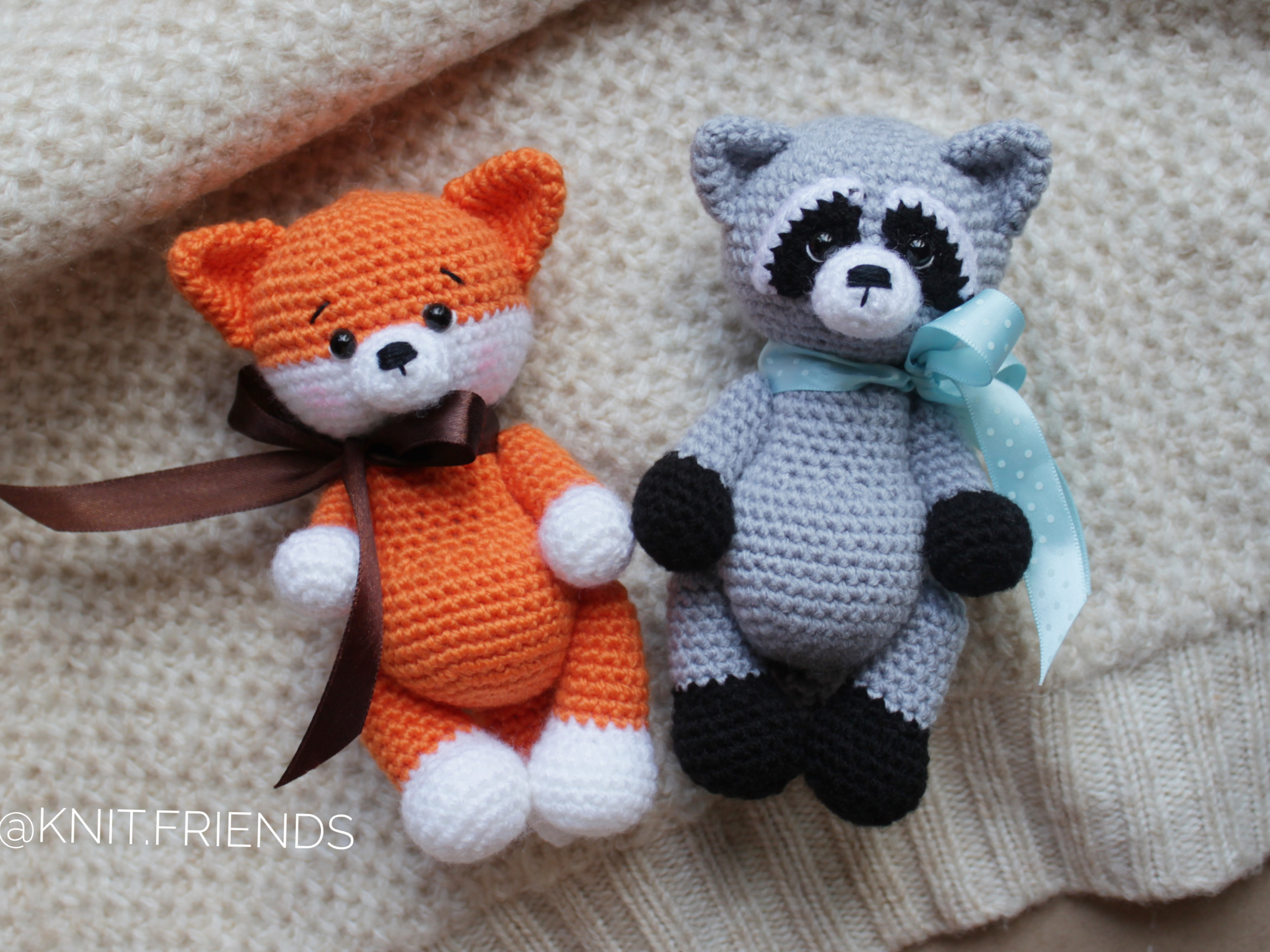 Fox amigurumi 1 Red Fox in PDF format English Kind pattern