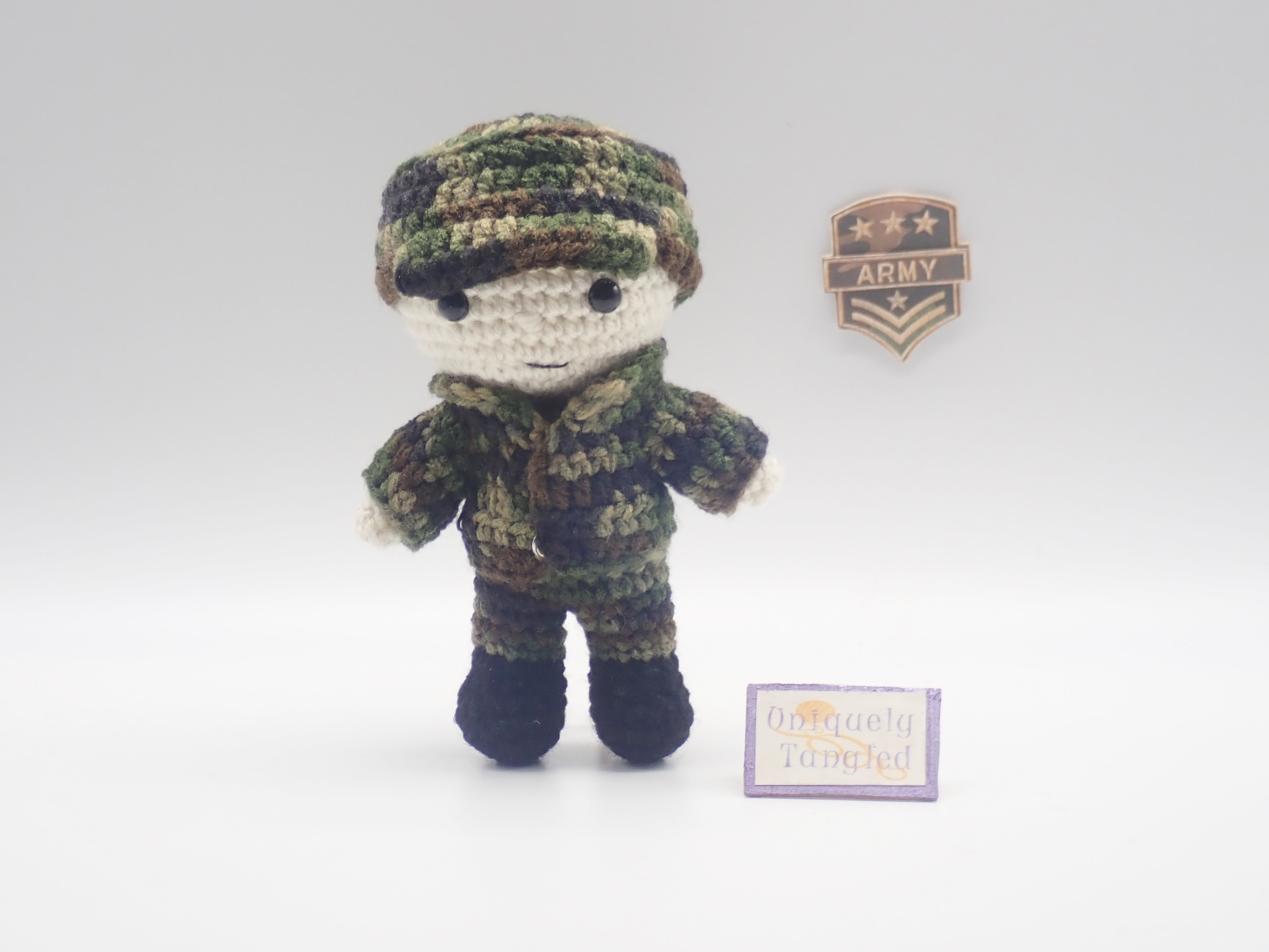 Army Felton - Amigurumi Crochet Pattern-PDF- English