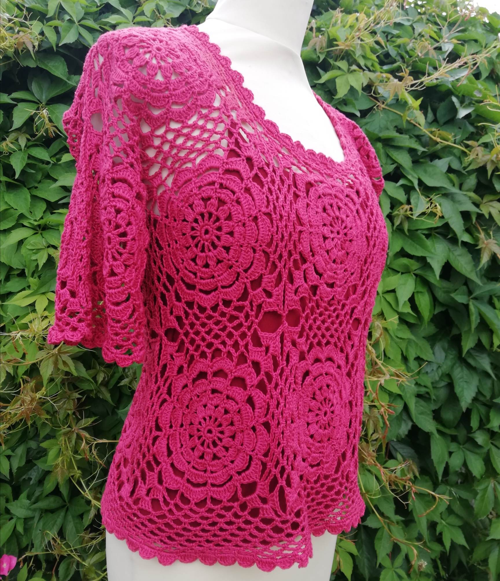 Crochet Pattern: Livia One Shoulder Top