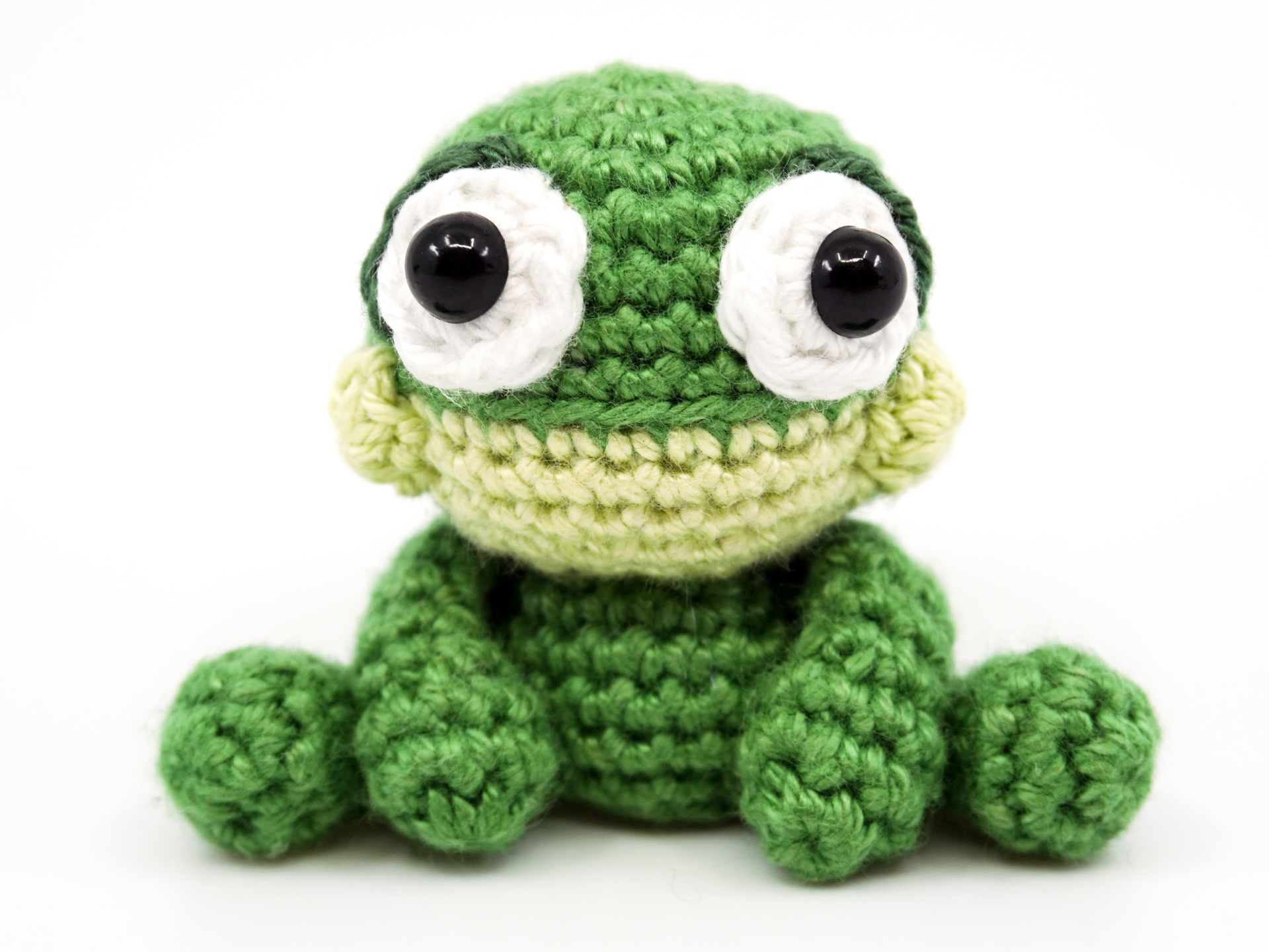 Amigurumi Harry Crochet pattern – Green Frog