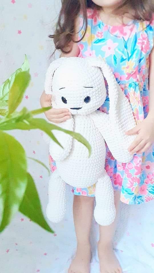 Crochet pattern Amigurumi doll Sophia and little fox Lucky