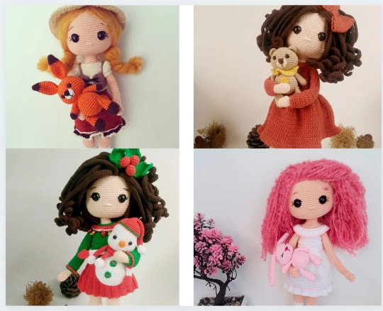 23 Adorable Crochet Doll Patterns (beginner friendly) - Little