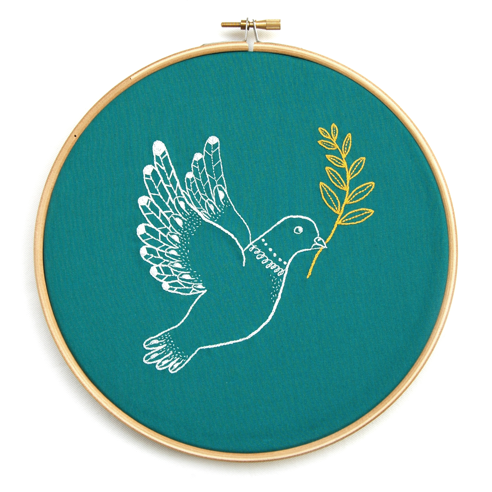 Embroidery Pattern Peace Dove