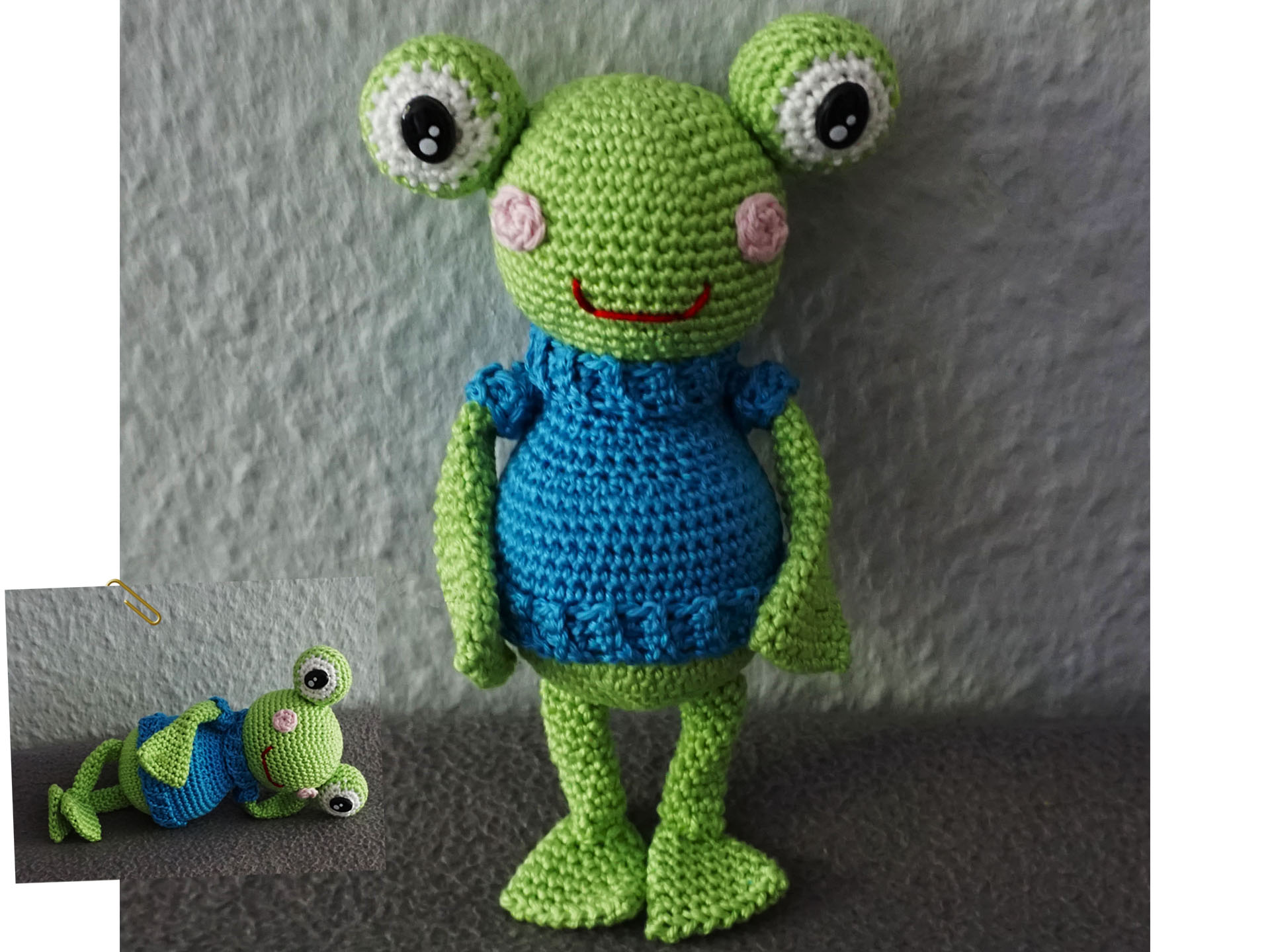 Crochet Pattern Frog Toni The Second - Start Crocheting Today!