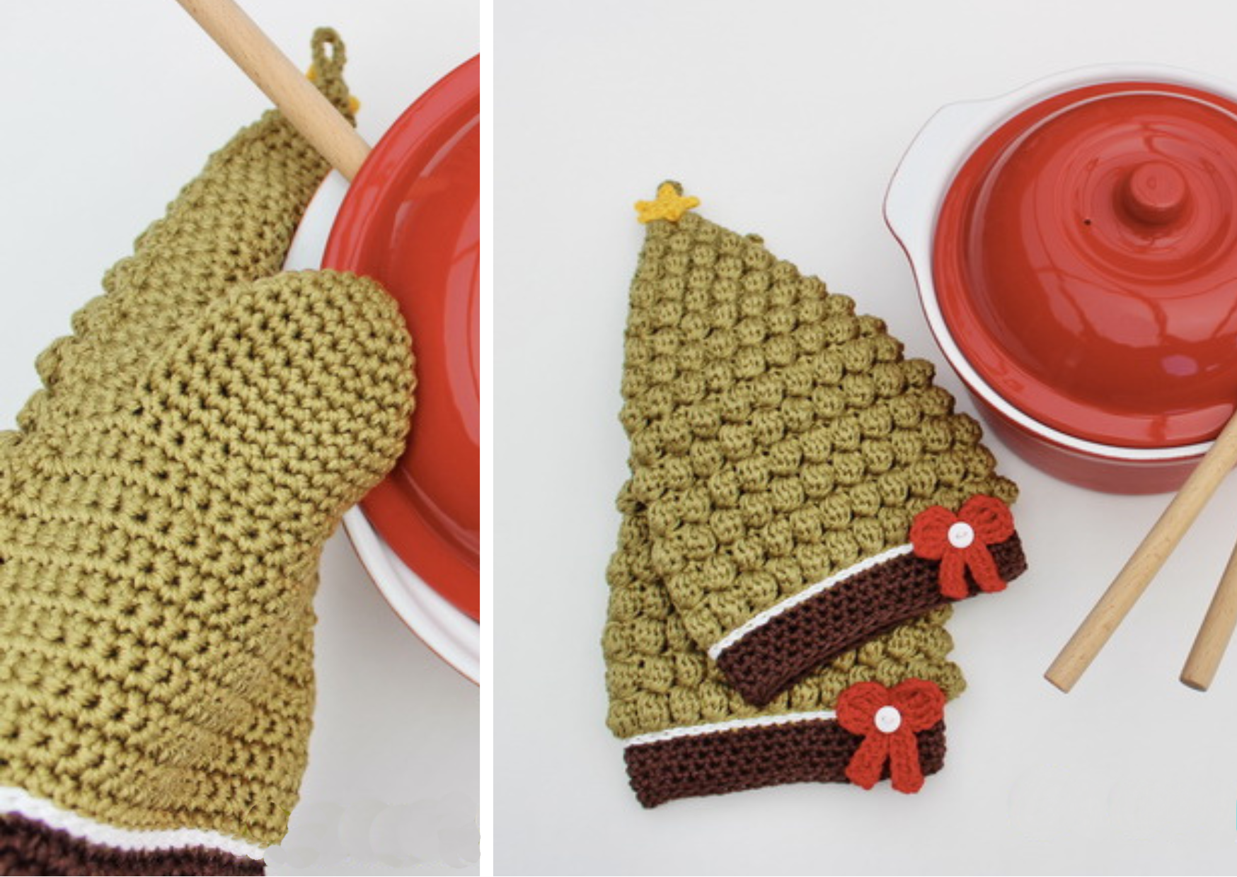 Treble in the Kitchen Oven Mitt Set (2)