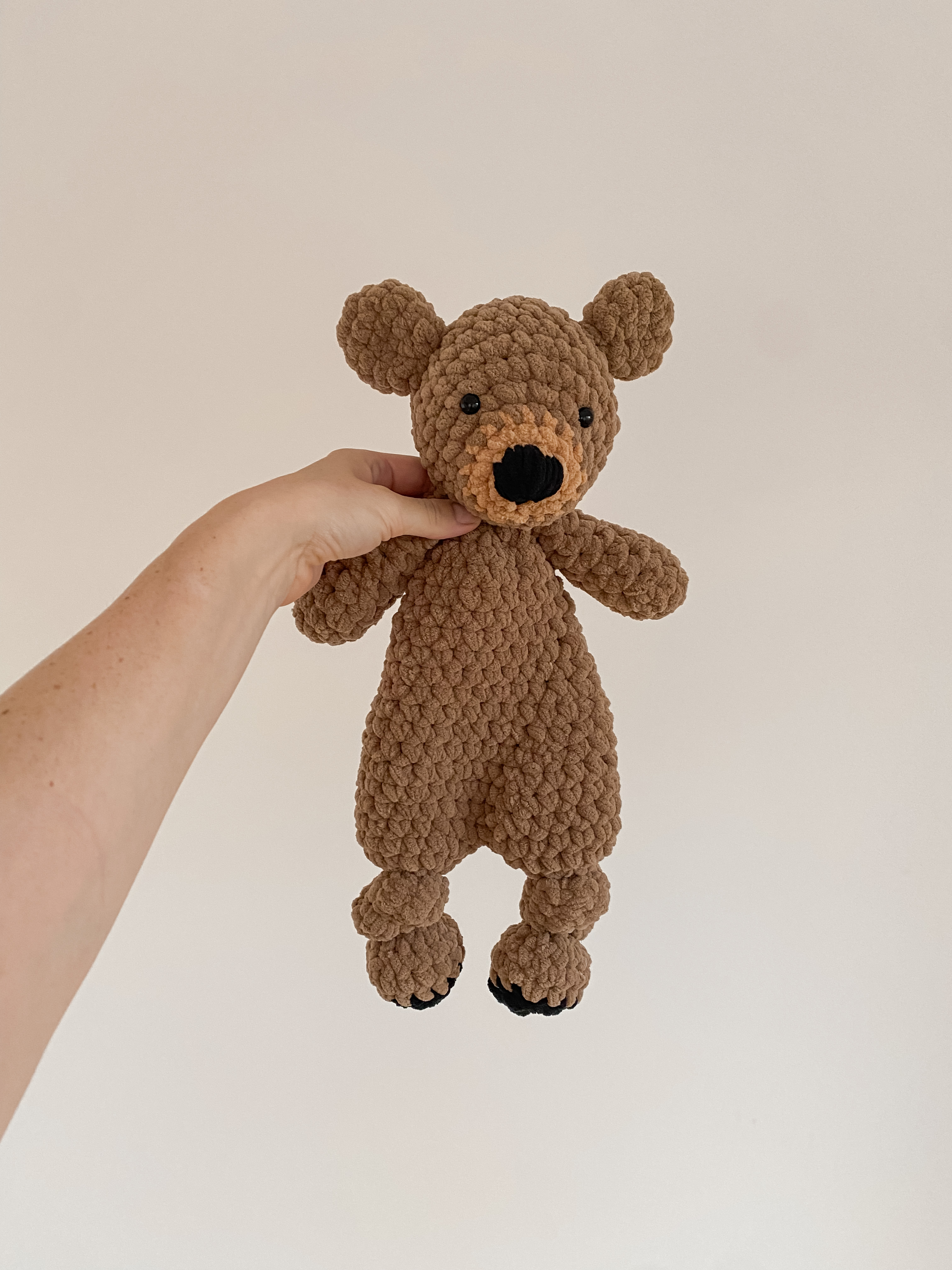 Amigurumi Mr.bean's Teddy Bear. Crochet Pattern. Catroon Bear