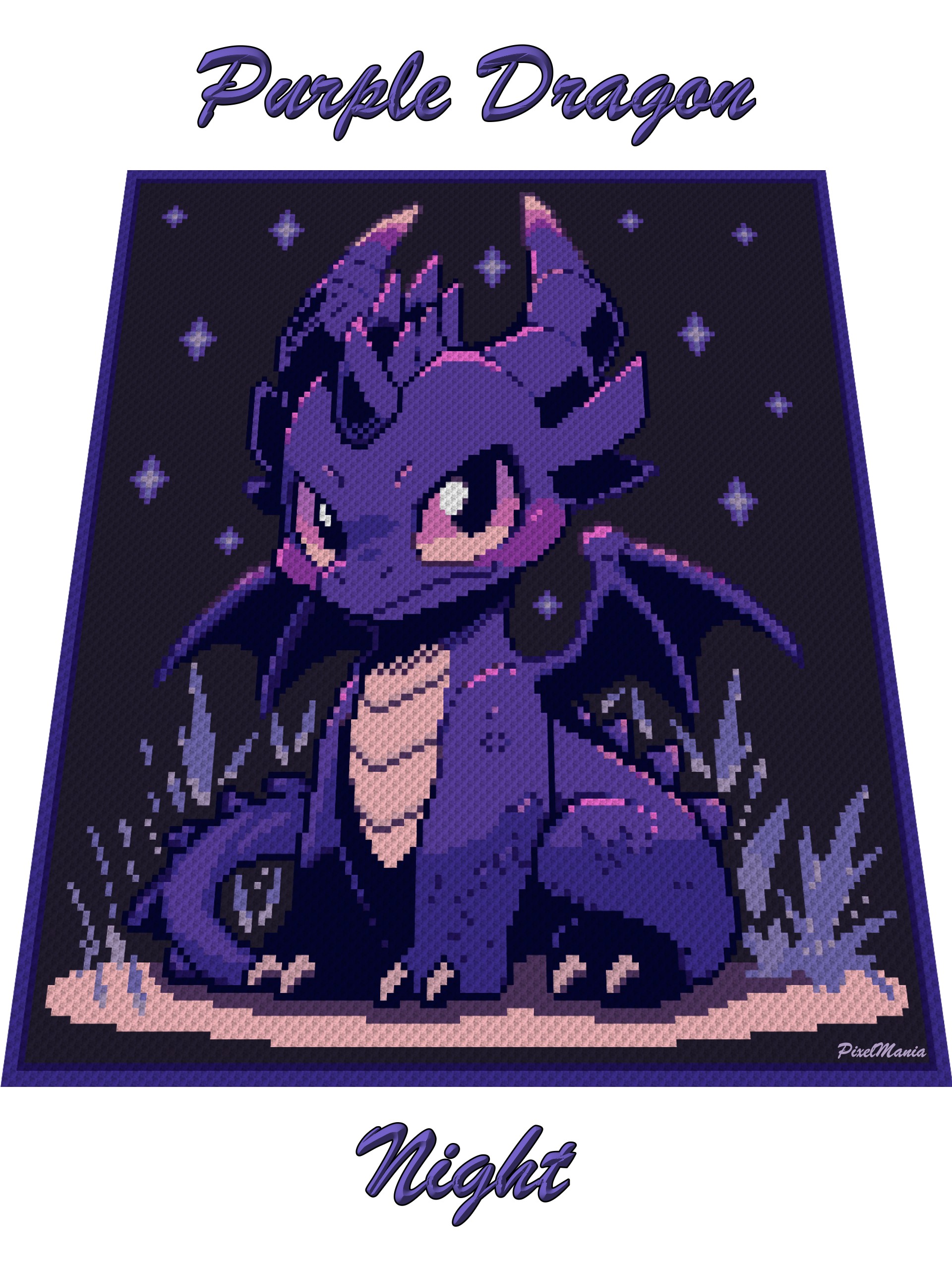 Purple dragon blanket sale