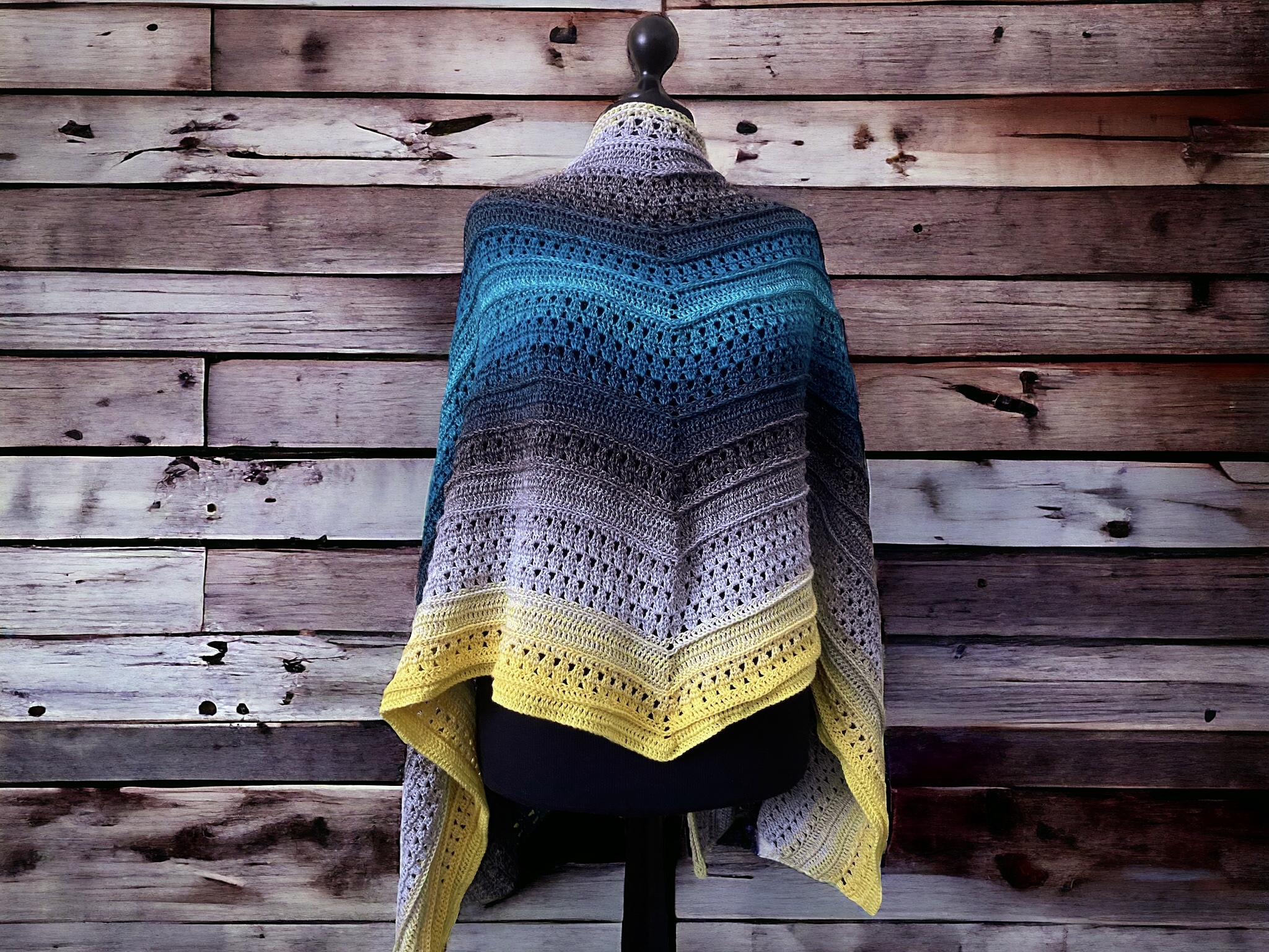 Crochet pattern wrap Versatile