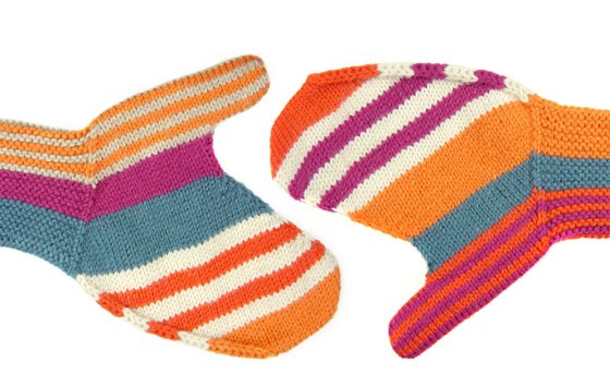 Mittens Rasante, knitting pattern in four sizes